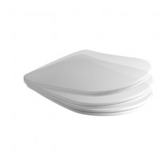 Kerasan 5391 30 Nolita крышка д/унитаза SLIM, soft close, quick release, белый матовый