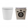 Унітаз підвісний Qtap Scorpio безободковий Ultra Quiet з сидінням Soft-close QT14332380AW