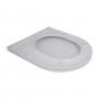 Унитаз-компакт Qtap Robin Ultra Quiet безободковый с сиденьем Soft-close QT13222128AUQ1W