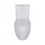 Унитаз-компакт Qtap Robin Ultra Quiet безободковый с сиденьем Soft-close QT13222128AUQ1W