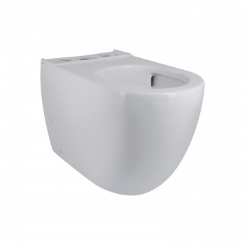 Унитаз-компакт Qtap Robin Ultra Quiet безободковый с сиденьем Soft-close QT13222128AUQ1W