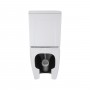 Унитаз-компакт Qtap Robin Ultra Quiet безободковый с сиденьем Soft-close QT13222128AUQ1W