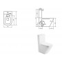 Унитаз компакт Devit Up 3010120 quick-fix, soft-close