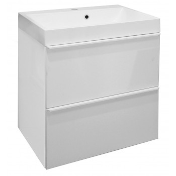 Тумба с умывальником Air-line Varna 60 см. White
