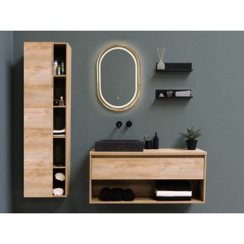 Зеркало Luxury Wood Freedom Slim FS5080-O-AFSD 50х80 см.