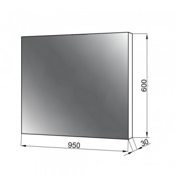 Дзеркало Light 950 Юввіс