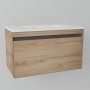 Devit 0020120L UP Тумба 60 с раковиной, светлый дуб