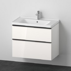 Тумба + раковина Duravit D-Neo DE012401818 80 см. белый матовый