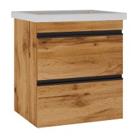 Тумба с раковиной Devit Frame 753055O 55 см.