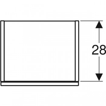 Geberit Smyle 500.361.00.1 Пенал