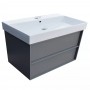 Тумба + раковина Devit Quadra 083100G 100 см.
