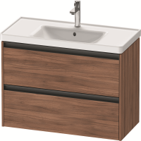 Тумба + раковина Duravit Ketho.2 K252840797+2367100000+005076000 100 см. Горіх