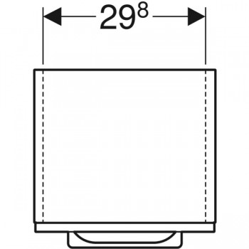 Geberit Selnova 501.276.00.1 Пенал
