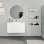 Тумба + раковина Devit Fresh 088735W (100 см.) белая