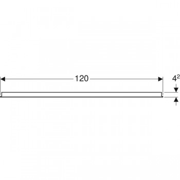 Geberit Option 500.585.00.1 Дзеркало (120 см.)