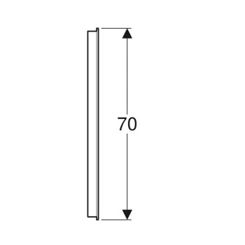 Зеркало Geberit Option 502.810.00.1 120 см.