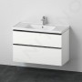 Тумба + раковина Duravit D-Neo DE012201818 100 см. Білий мат