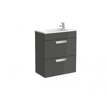 Тумба с умывальником Roca Debba A855905153 60 см. Anthracite