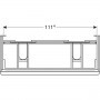 Geberit Smyle 500.356.00.1 Тумба під раковину (120 см.)