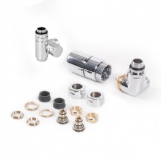 Набор вентилей для полотенцесушителя Terma Set Of Valves WRZTCG5-CR