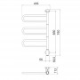 Pax Flex 25-1015 Полотенцесушитель электрический