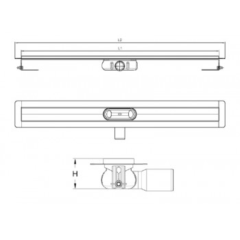 Aco ShowerDrain C 9010.88.23 Душевой канал (785 мм.)