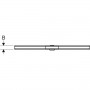 Geberit CleanLine 154.456.KS.1 Накладка для душевого канала (L30-90 см.)