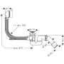 Hansgrohe Flexaplus S 58150000 Сифон для ванни
