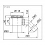Styron STY-401-K Сифон для піддону