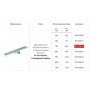 Aco ShowerDrain C 9010.88.02 Душовий канал (785 мм.)
