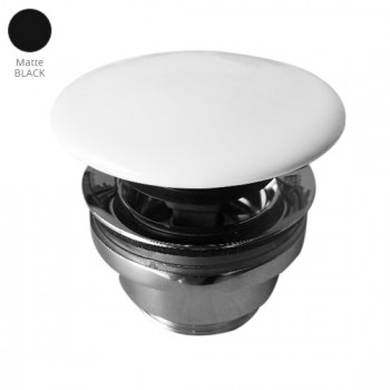 Донний клапан Simas Wave PLCE black matt (black matt)