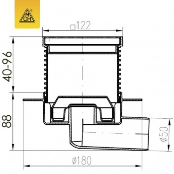 Трап для душу Mch Neptun C 425 XL