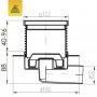 Трап для душу Mch Neptun C 425 XL