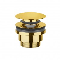 Донный клапан Paffoni Light, медовое золото (ZSCA050HG)