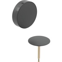 Geberit Split 150.300.14.1 Наружная часть сифона для ванны Черный матовый