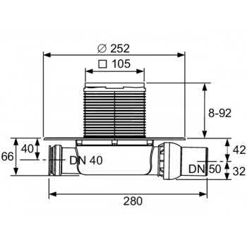 Tece Drainpoint 3601100 Трап для душу