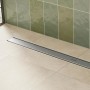 Душовий канал Hansgrohe RainDrain Compact Flat 80см, Brushed Stainless Steel (56166800)