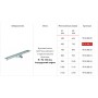 Aco ShowerDrain C 9010.88.01 Душевой канал (685 мм.)