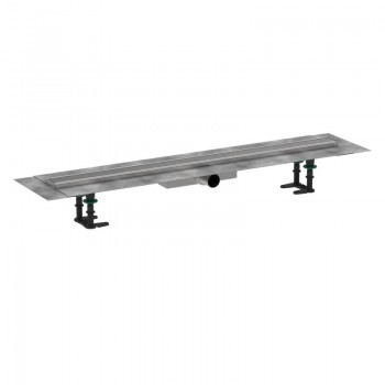 Душовий канал Hansgrohe RainDrain Compact Flat 90см, Brushed Stainless Steel (56168800)
