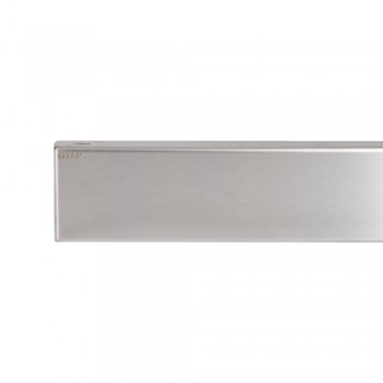 Трап из нержавеющей стали Qtap Taurus Tile700 линейный с сухим затвором под плитку