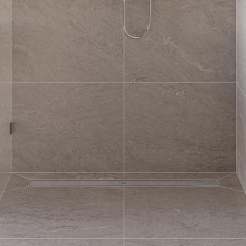 Душовий канал Hansgrohe "RainDrain Allround" 90см, Brushed Stainless Steel (56188800)
