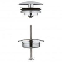 Донний клапан Grohe 1 1/4, хром (65808000)