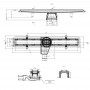 Devit D-Line 65010215B Душевой канал 65 см.