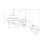 Сифон для піддона Radaway Uniflex PB50T