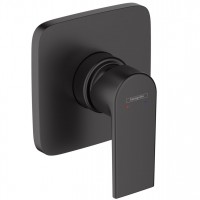 Змішувач для душу Hansgrohe Vernis Shape прихованого монтажу 117/117, Matt Black (71658670)