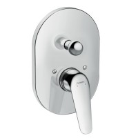 Змішувач для ванни Hansgrohe Novus 200 прихованого монтажу в комплекті з Ibox, хром (71047180)