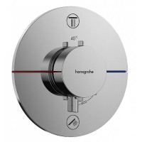 Термостат скрытого монтажа Hansgrohe ShowerSelect Comfort S на 1 функцию, Chrome (15553000)
