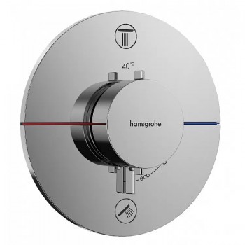 Термостат скрытого монтажа Hansgrohe ShowerSelect Comfort S на 1 функцию, Chrome (15553000)