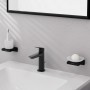 Змішувач Hansgrohe Logis Fine 110 для умивальника з донним клапаном pop-up, Matt Black (71251670)