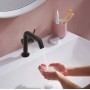 Смеситель для умывальника Hansgrohe Tecturis S 110 Fine CoolStart с Push open, Matt Black (73320670)